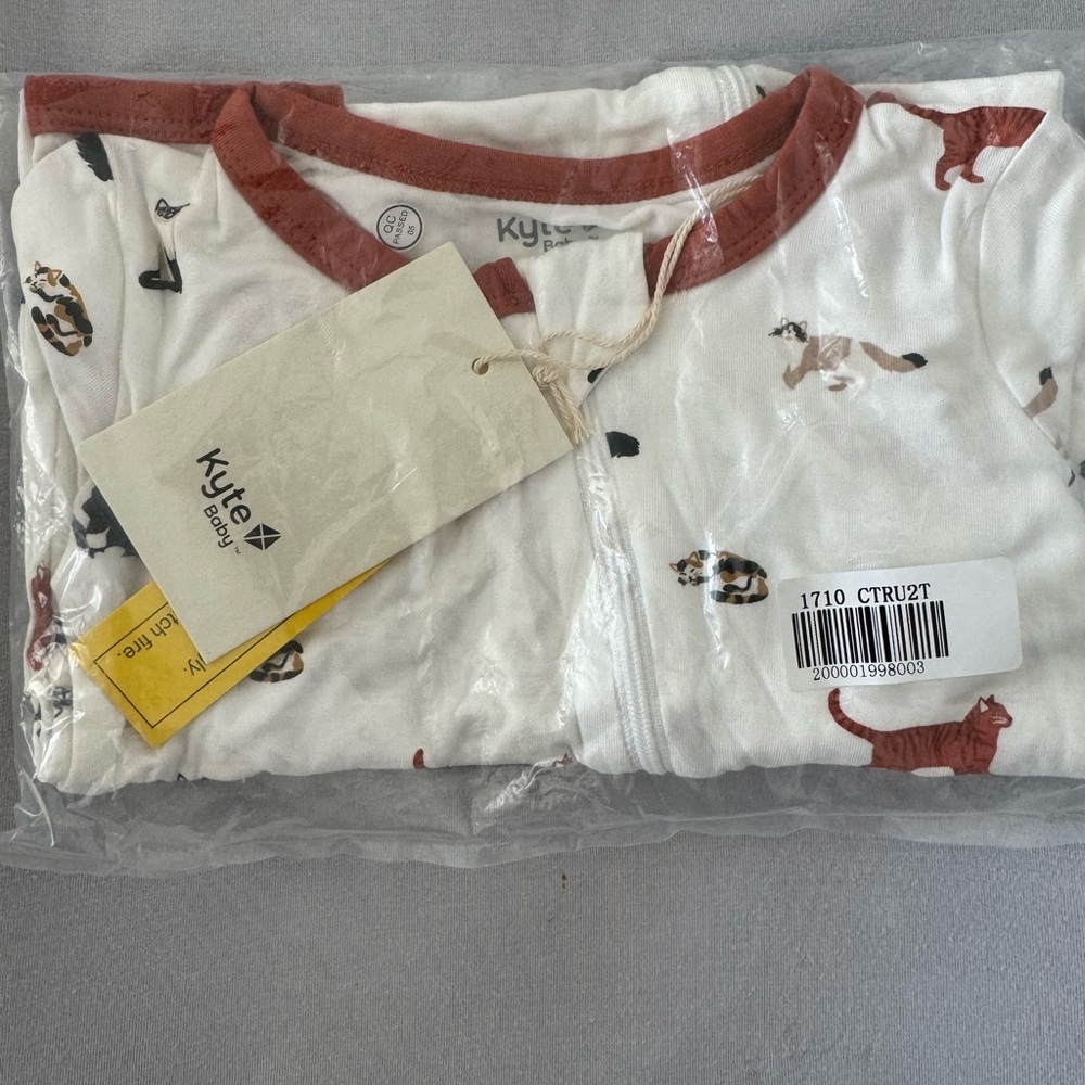Kyte Baby Cats Romper